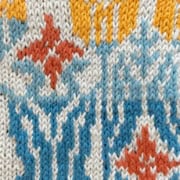 A swatch of knit fabric created by Jennifer Lindsay