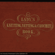 Image of the cover of Mrs. I.J. Gaugin's Lady's Knitting, Netting & Crochet Book