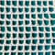 Simple crochet on a teal background